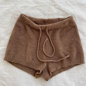 Cozy brown shorts
